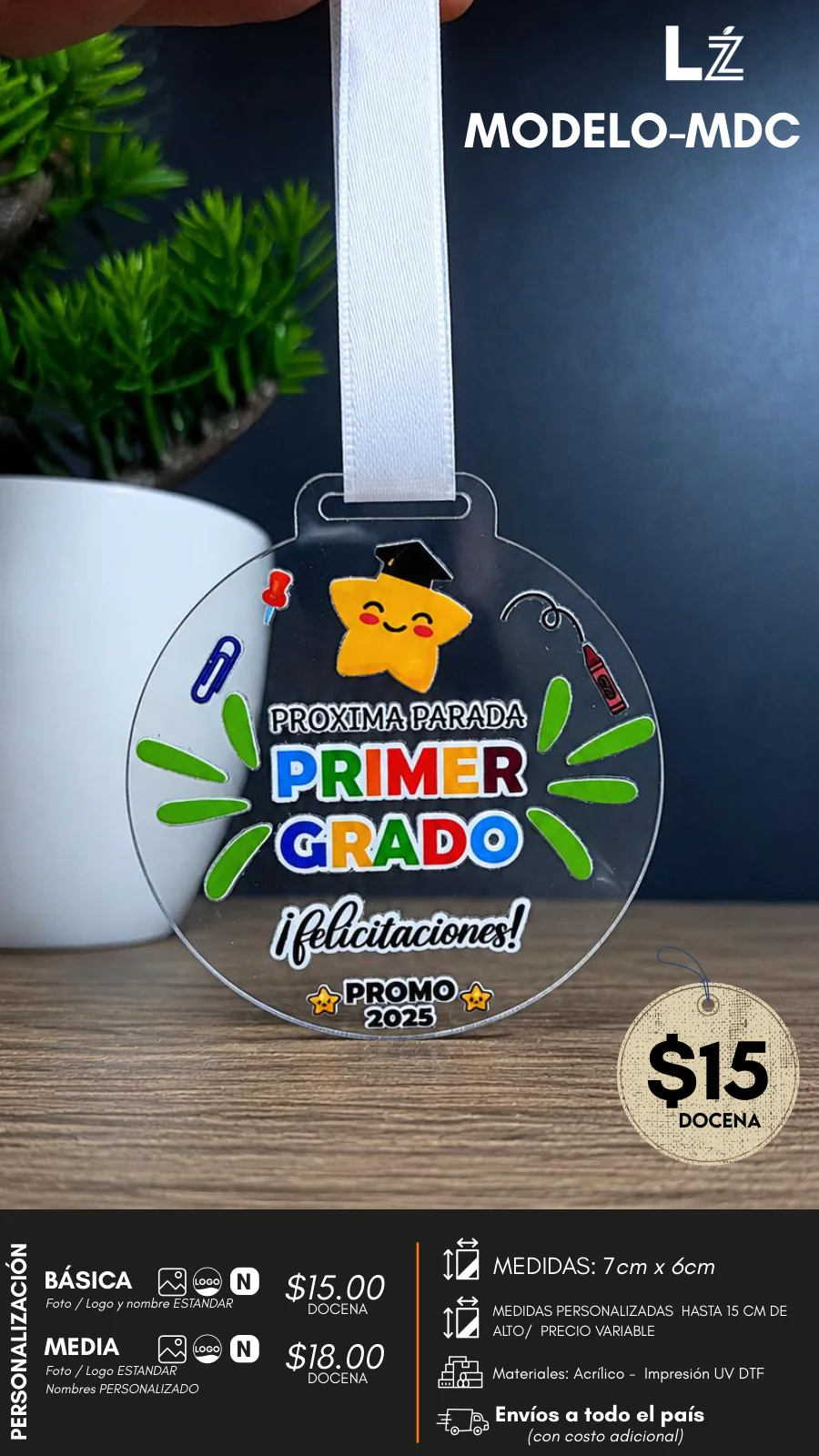 Portada de Medallas y llaveros